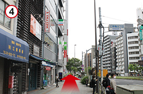 京葉道路沿いを亀戸方面へ直進します。