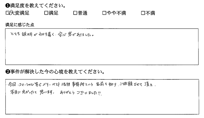 コマーシャルでベリーベストを知りました